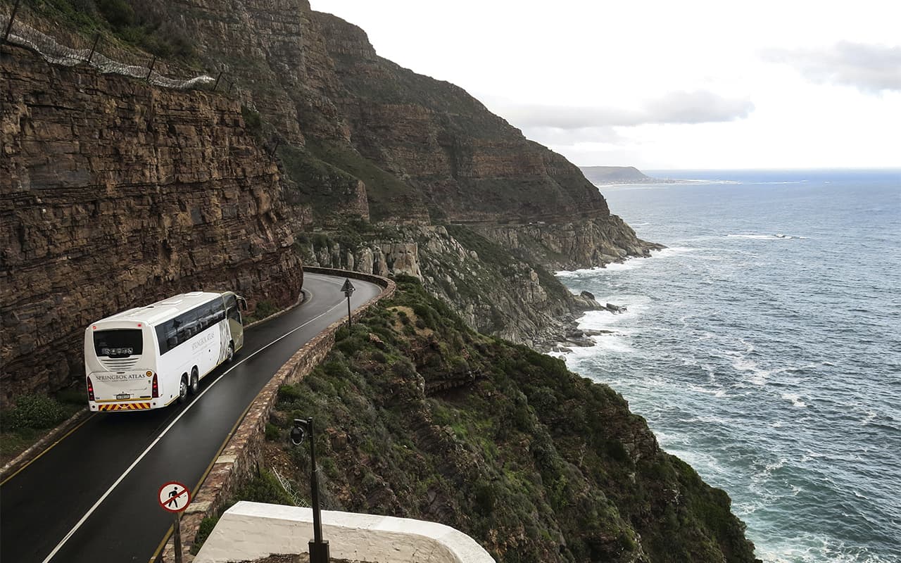 American luxury camping buses