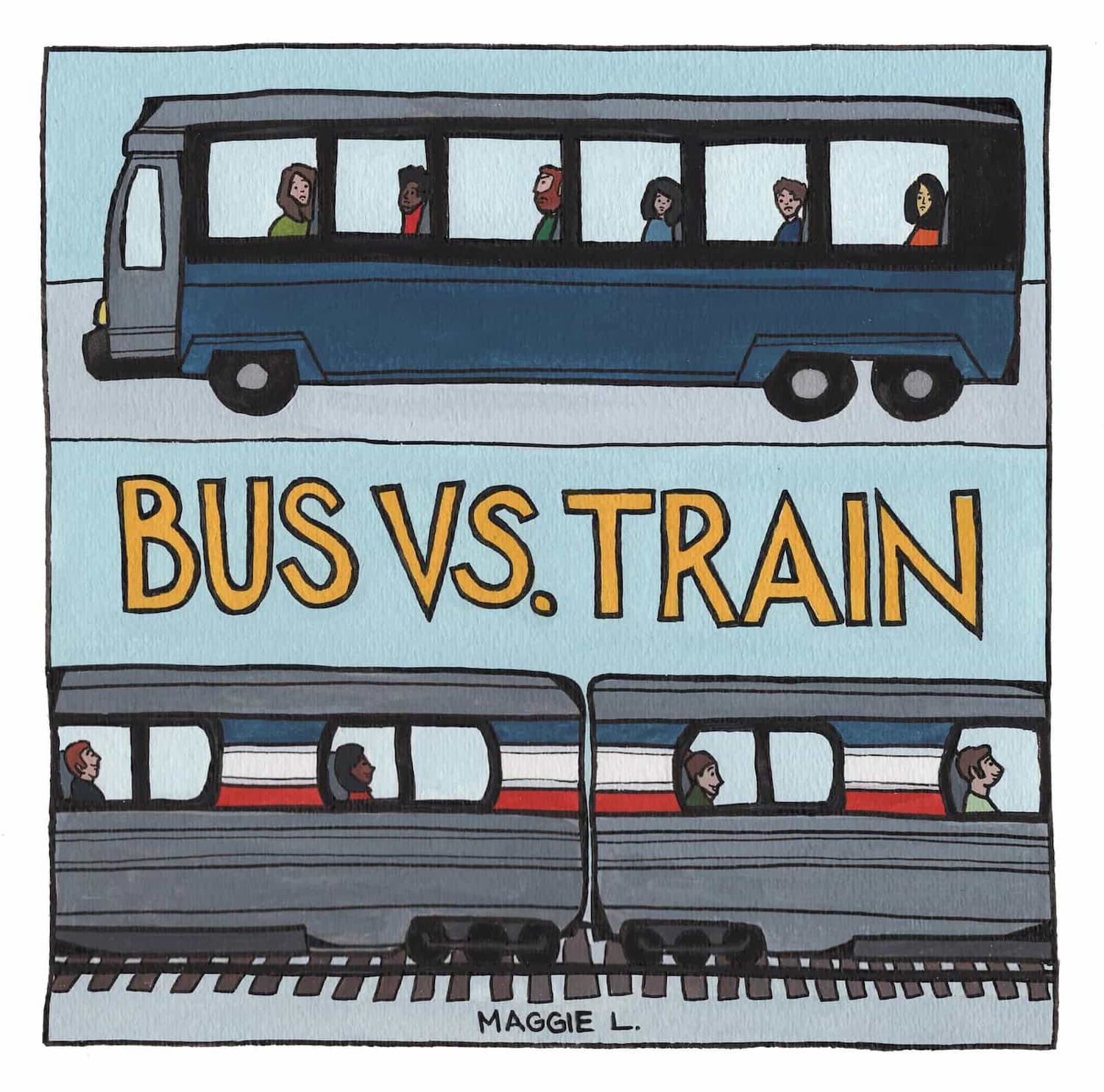 Bus vs Train Travel in the USA: Which Is Better for Students on a Budget?